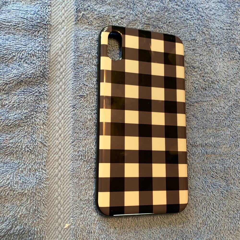 Brand new casely gingham iPhone XS Max case